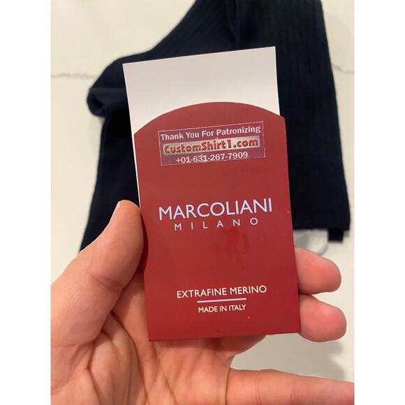 Marcoliani Milano Navy Dark Blue Extra Fine Merino Wool Socks45 - Picture 3 of 4